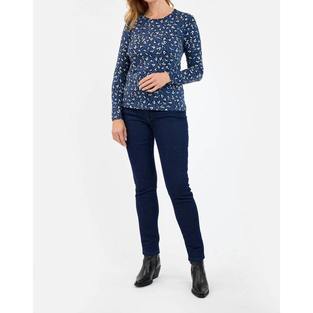 NEW JENSEN women’s stretch denim jeans in blue